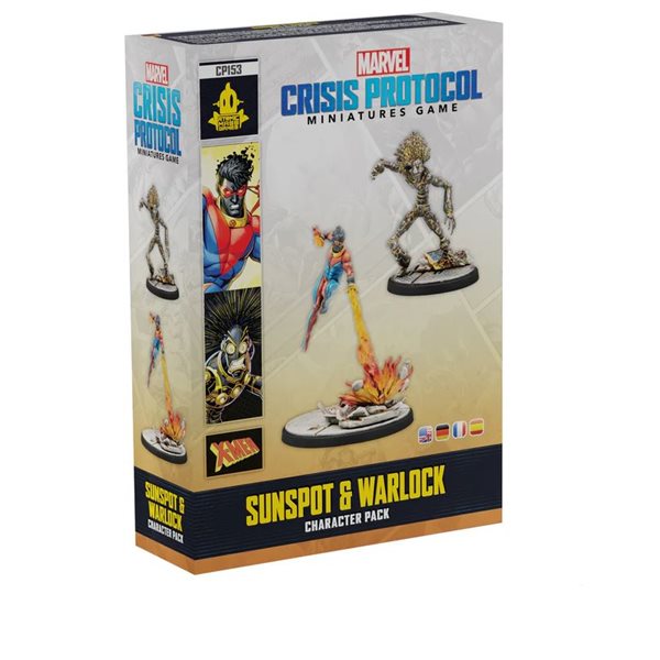 Marvel Crisis Protocol: Sunspot & Warlock Character Pack 