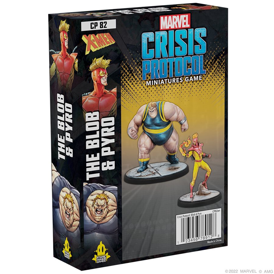 Marvel Crisis Protocol: The Blob & Pyro 