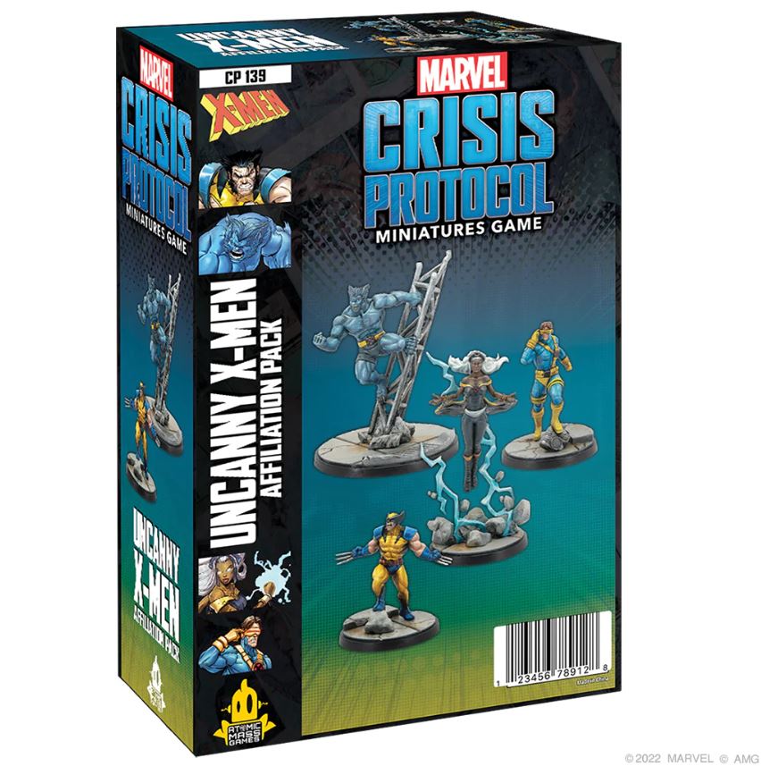 Marvel Crisis Protocol: Unncanny X-Men Affiliation Pack 