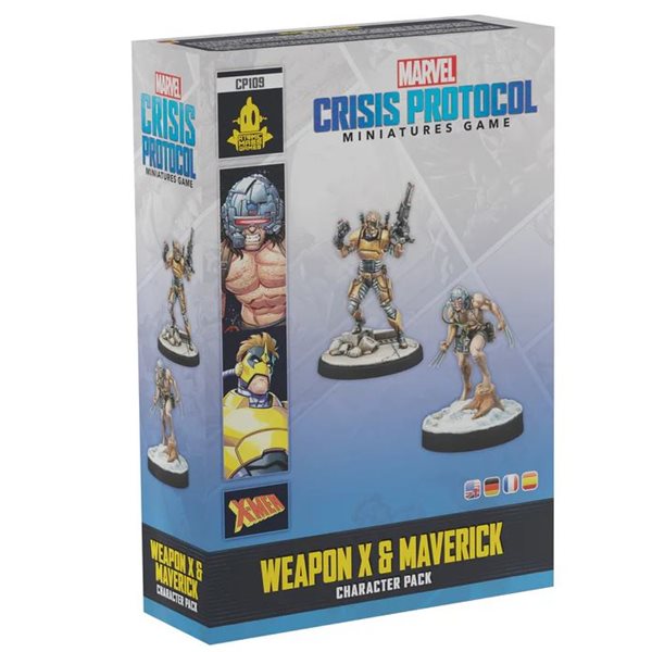 Marvel Crisis Protocol: Weapon X & Maverick 