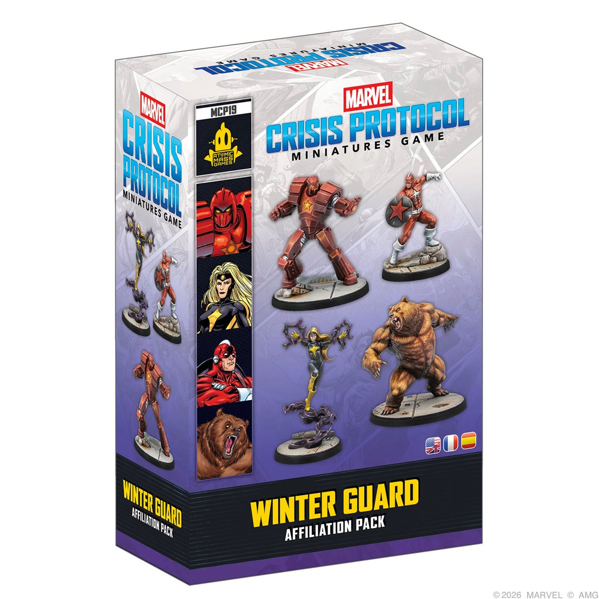 Marvel Crisis Protocol: Winter Guard - Affiliation Pack 