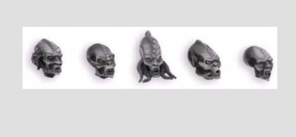 MaxMini: Conversion Bitz: Alien Hybrids Heads (10) 