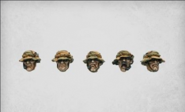 MaxMini: Conversion Bitz: Boonie Hat Heads (10) 