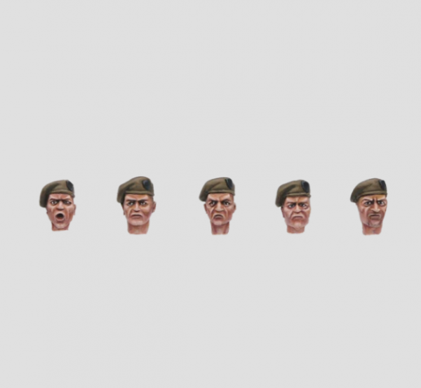 MaxMini: Conversion Bitz: Commando Heads (10) 