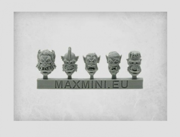 MaxMini: Conversion Bitz: Monster Orcs Heads (10) 
