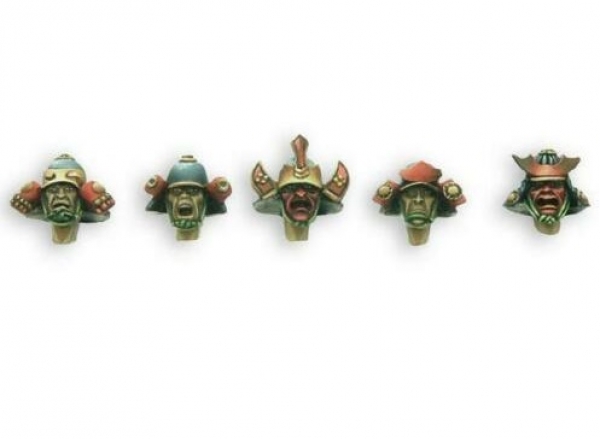 MaxMini: Conversion Bitz: Samurai Heads (10) 