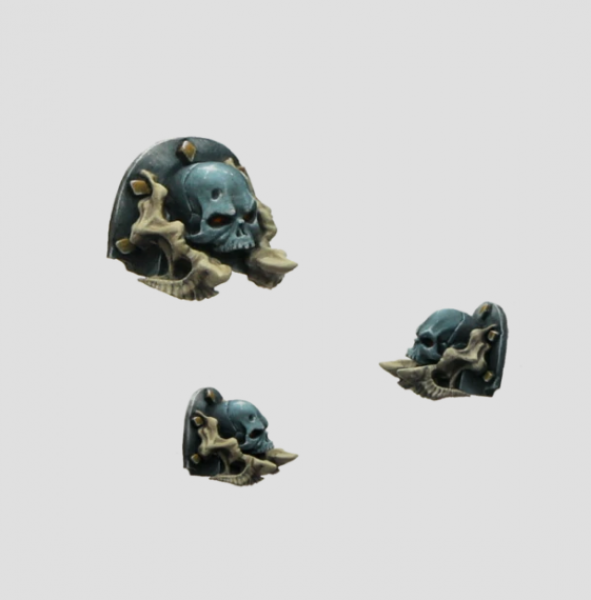 MaxMini: Conversion Bitz: Skull Shoulder Pads (10) 