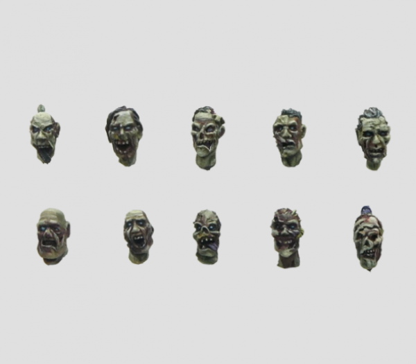 MaxMini: Conversion Bitz: Zombie Heads (10)  