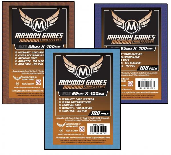 Mayday: Magnum Ultra-Fit Copper Sleeves: 65mm x 100mm (Blue Backed) 