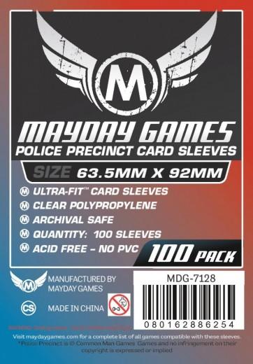 Mayday: Police Precinct Sleeves (100 Pack 63.5x92mm) 