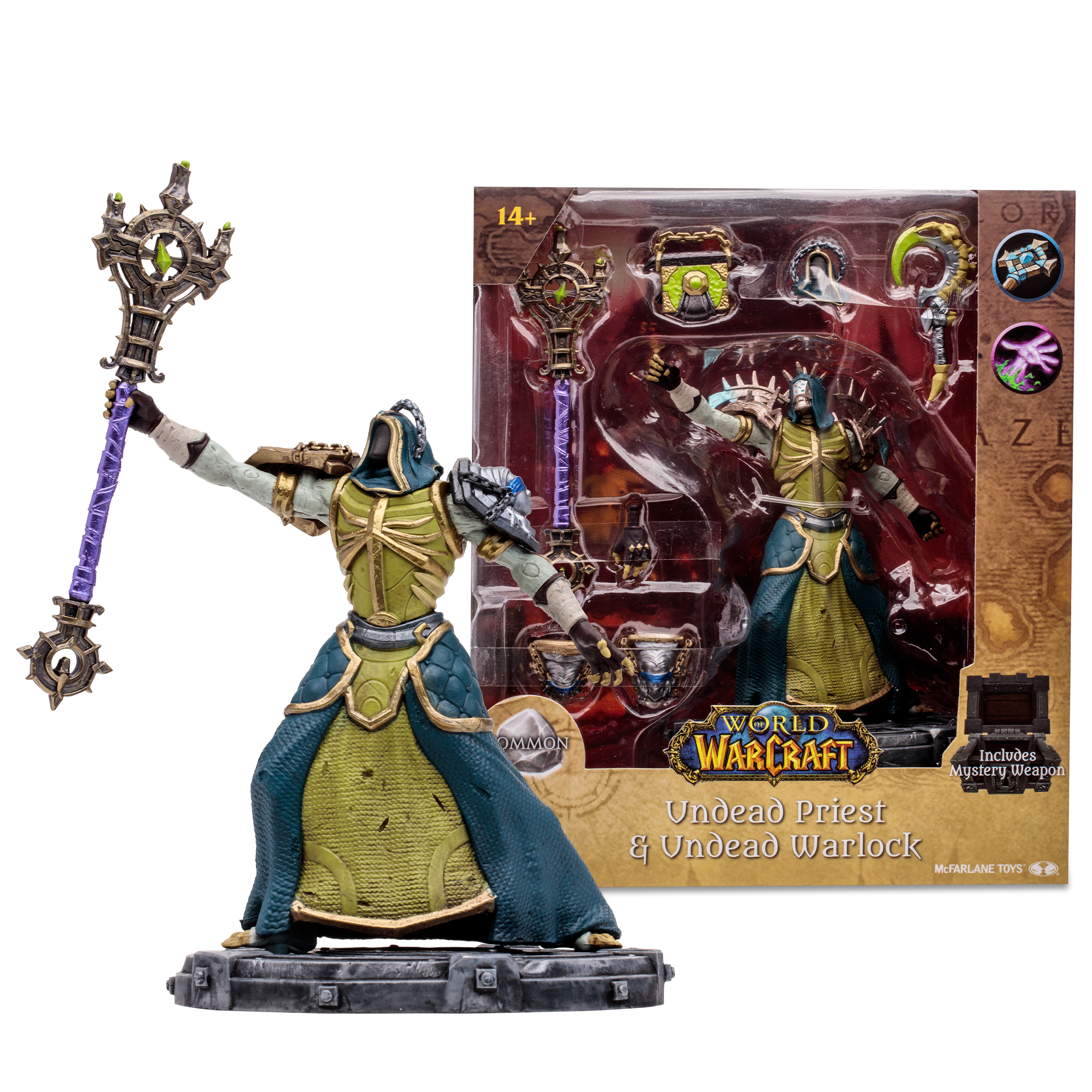 McFarlane Toys: World of Warcraft: Undead Priest/Warlock 