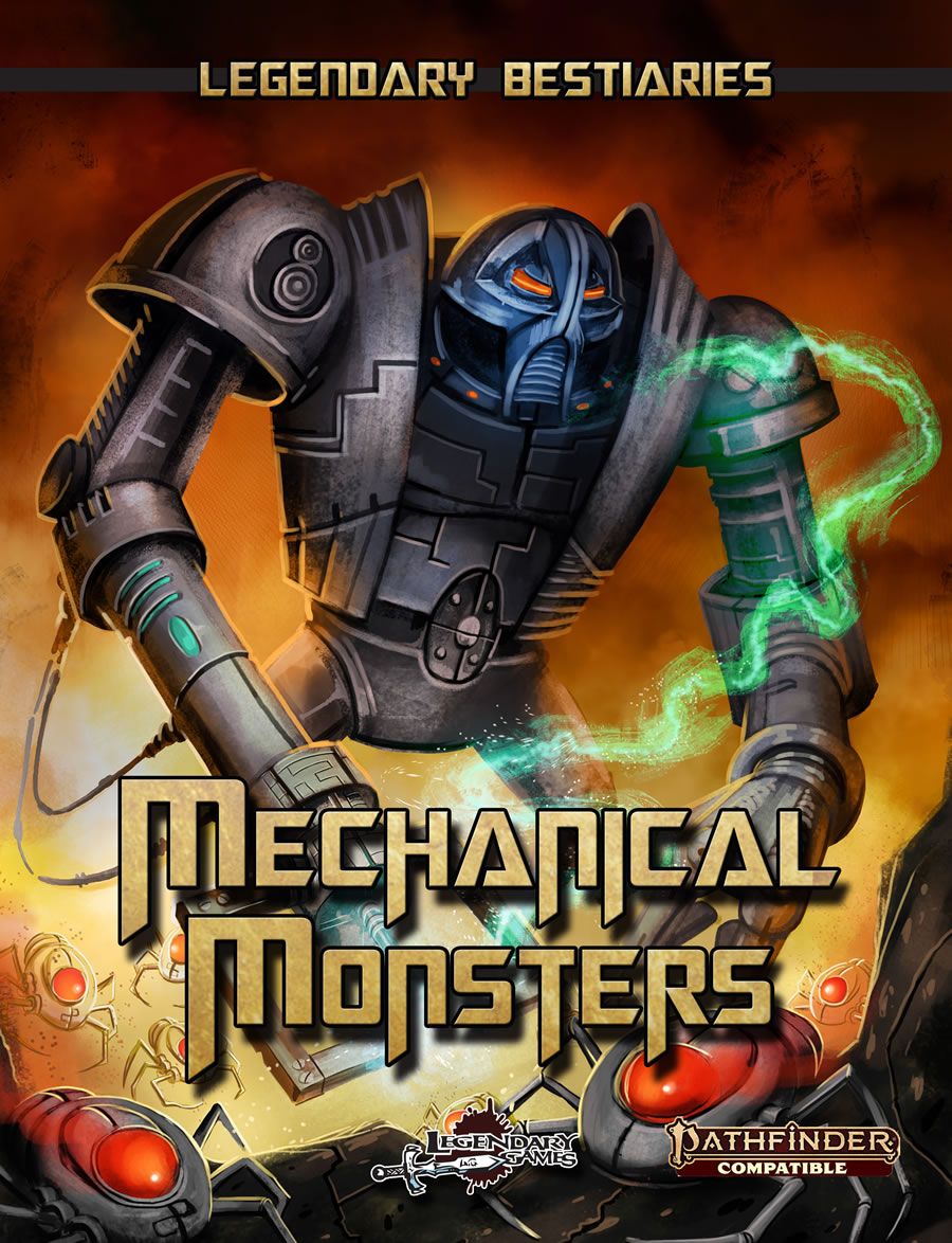Mechanical Monsters (PF2E) 