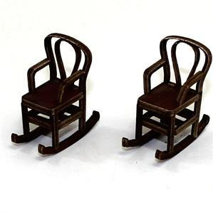 4Ground Miniatures: 28mm Furniture: Medium Wood Bentwood Rocking Chair