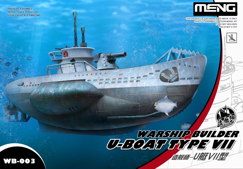 Meng: Warship Builder - U-Boat Type VII 