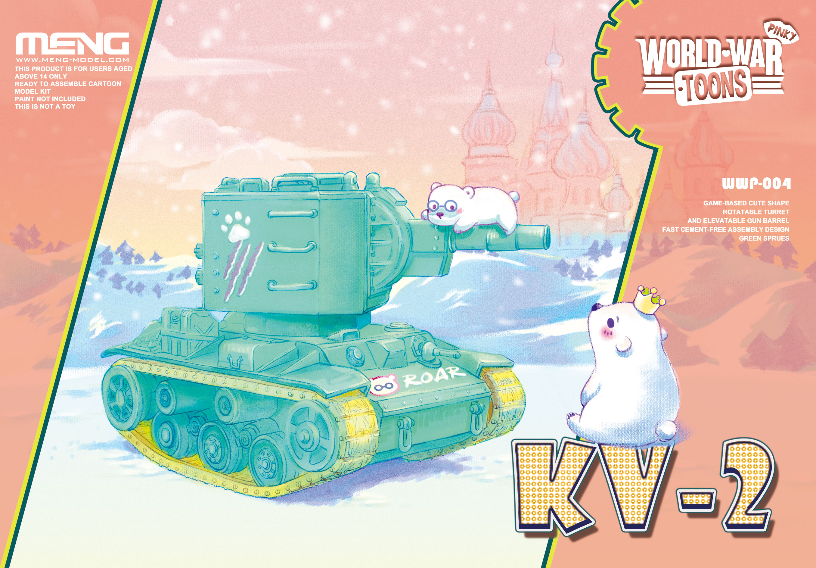Meng: World War Toons - KV-2 