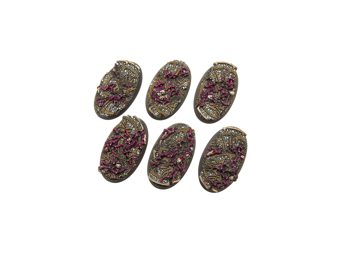 Micro Art Studio: Dark Temple Bases: Oval 60mm 