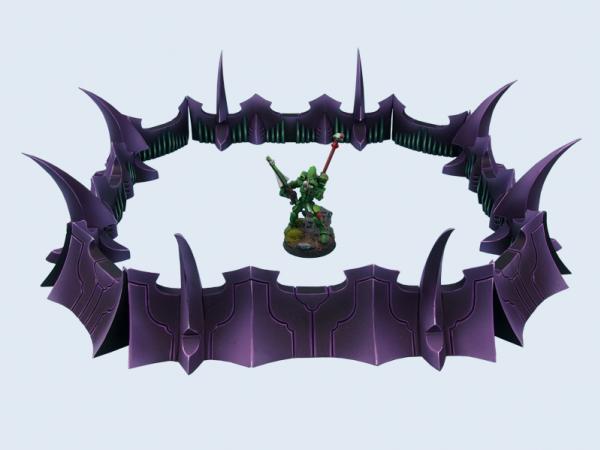 Micro Art Studio: Dark Temple Fortification Set 