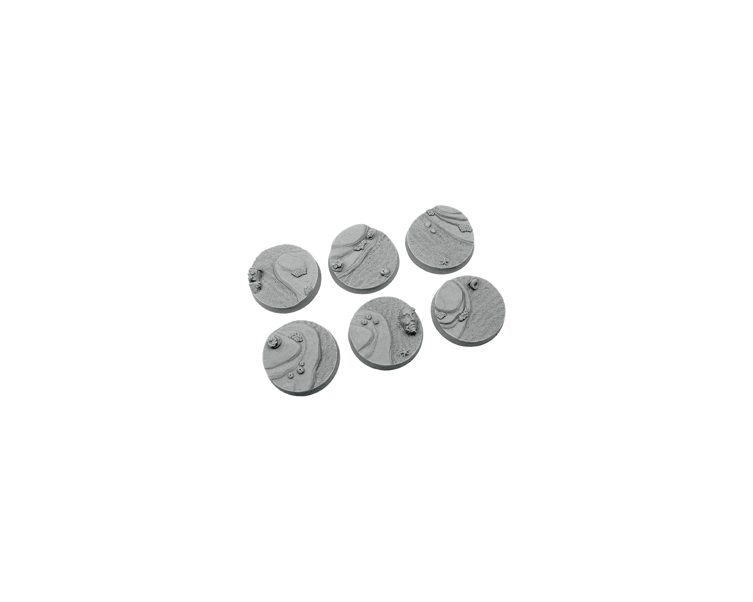 Micro Art Studio: Deep Water Bases: Round 40mm (2) 