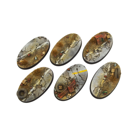 Micro Art Studio: Highway Bases: Oval 60mm 