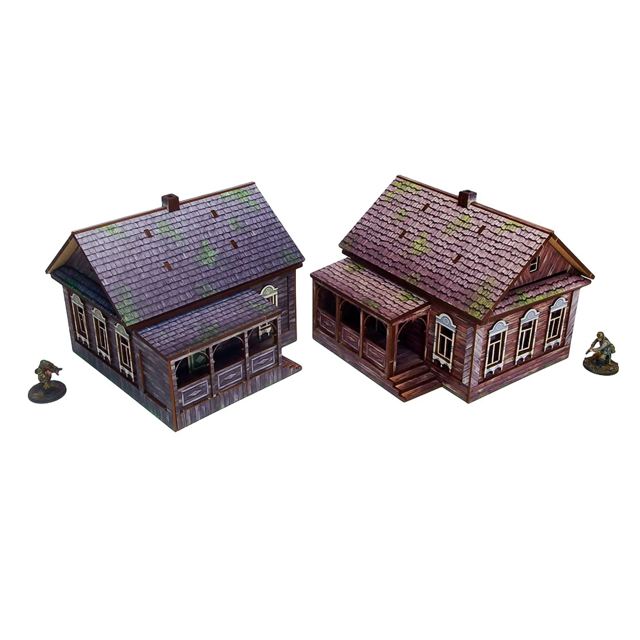 Micro Art Studio: Pre-painted WW2 Normandy Cafe 