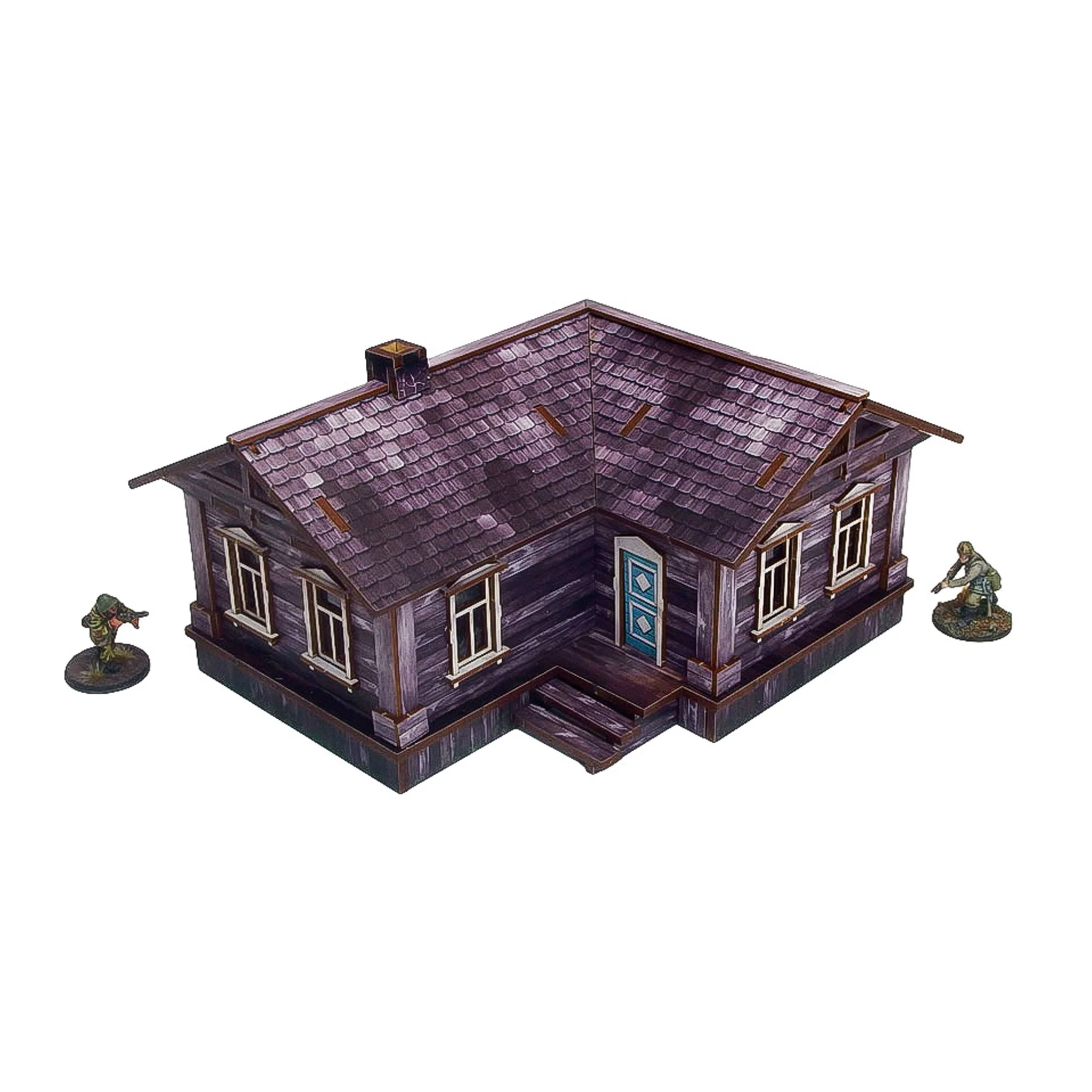 Micro Art Studio: Pre-painted WW2 Ostfront Village Marias House 