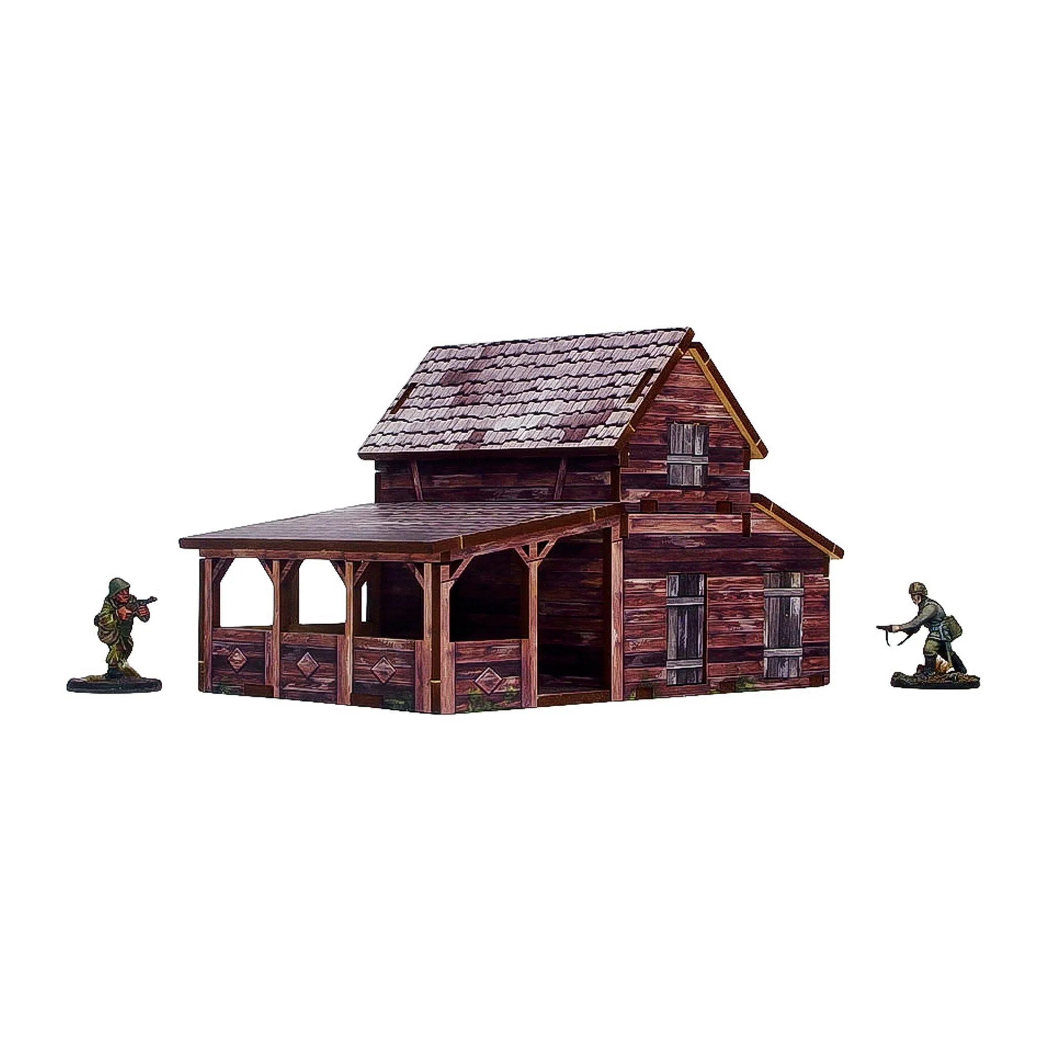 Micro Art Studio: Pre-painted WW2 Ostfront Village Workshop 