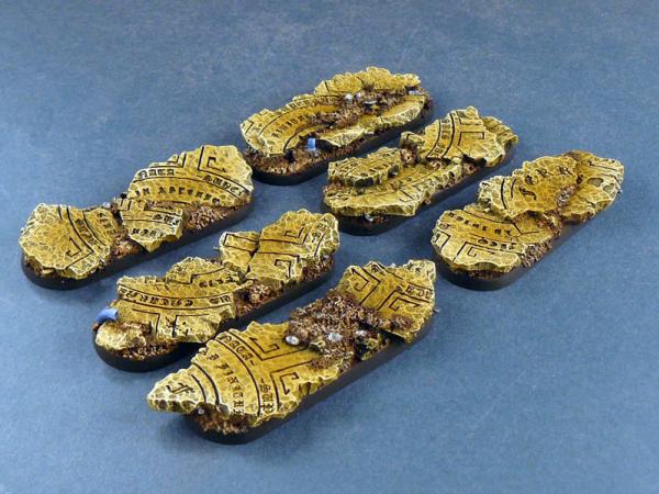 Micro Art Studio: Temple Bases: 25x70mm 