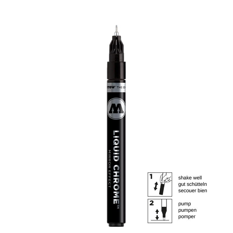 Molotow: Liquid Chrome Marker: 1mm 