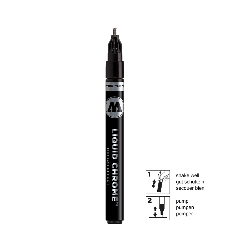 Molotow: Liquid Chrome Marker: 2mm  