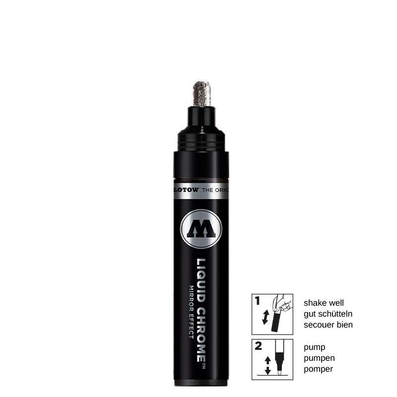Molotow: Liquid Chrome Marker: 5mm 