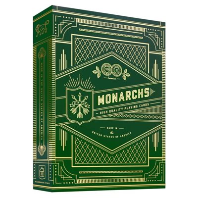 Monarchs Green Edition Playing Cards 