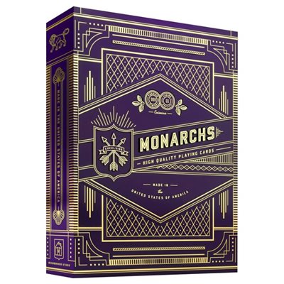 Monarchs Purple Edition Playing Cards 