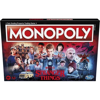 Monopoly: Dungeons & Dragons: Stranger Things (DAMAGED) 