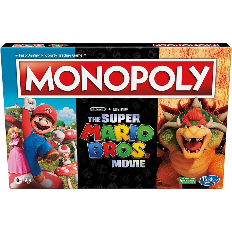 Monopoly: Super Mario Movie (DAMAGED) 