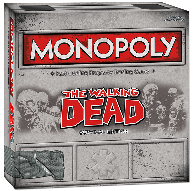 Monopoly: The Walking Dead Survival Edition [DAMAGED] 