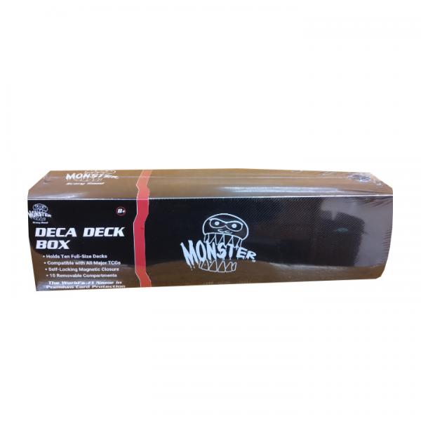 Monster: Deck Box: Deca: Matte Black 