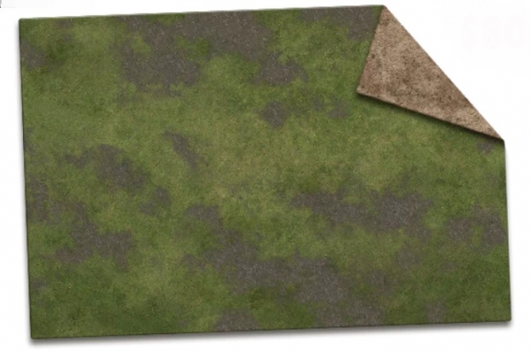 Monster Game Mat: Broken Grassland / Desert Scrubland (6x4) 