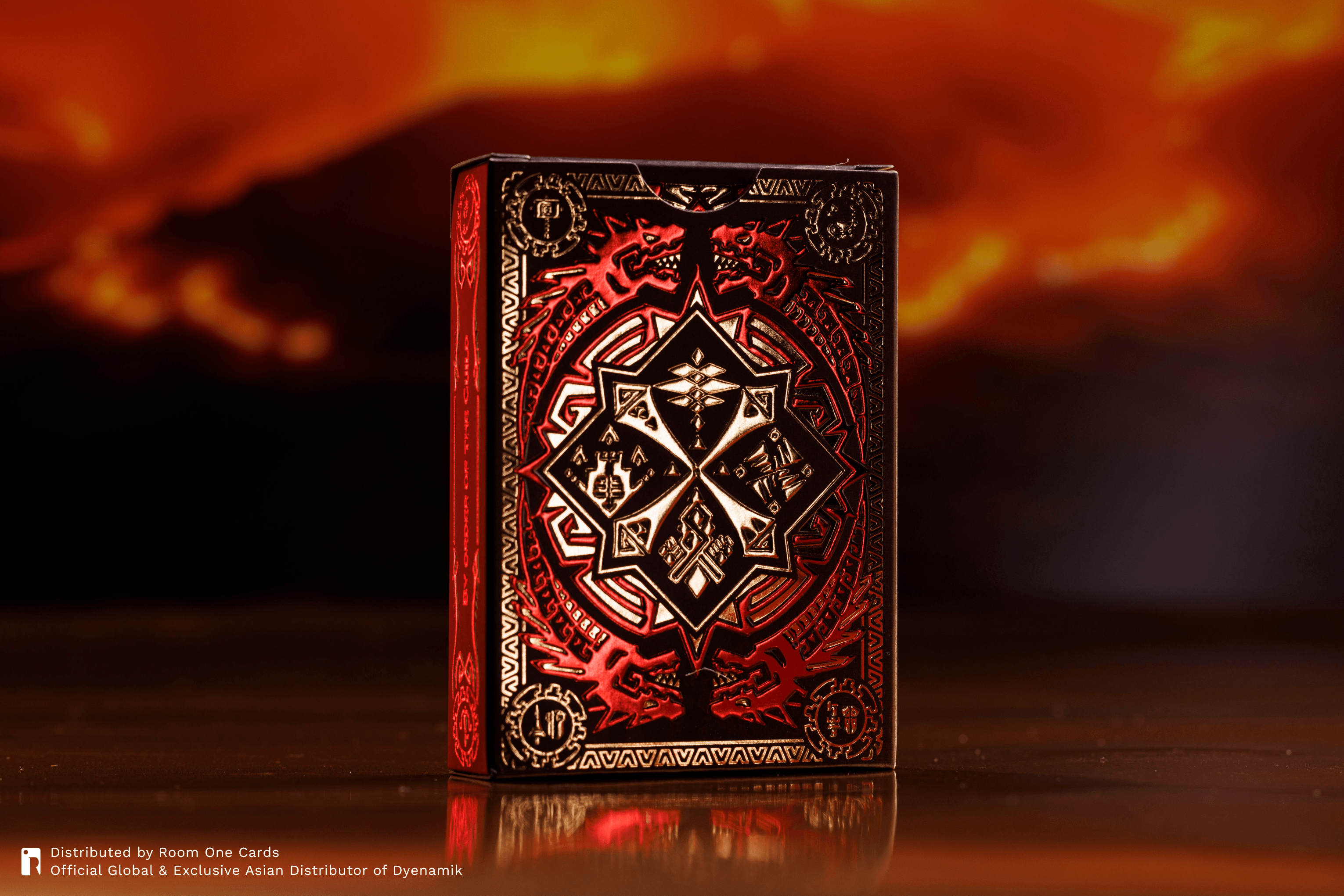 Monster Hunter Collectors Edition Red Playing Cards 