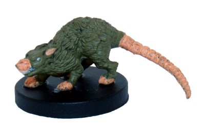D&D Icons of the Realms: Monster Menagerie 2: #001 Giant Rat (C) 