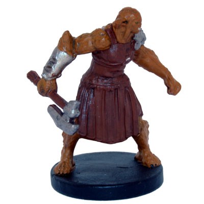 D&D Icons of the Realms: Monster Menagerie 2: #012 Bugbear (Axe) (C) 