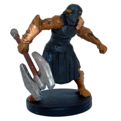 D&D Icons of the Realms: Monster Menagerie 2: #017 Bugbear (Double-Headed Axe) (U) 