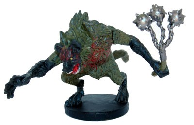 D&D Icons of the Realms: Monster Menagerie 2: #020b Gnoll (Flail) (U) 