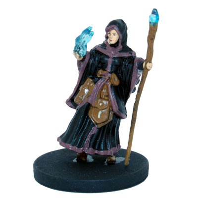 D&D Icons of the Realms: Monster Menagerie 2: #021 Human Wizard (U) 
