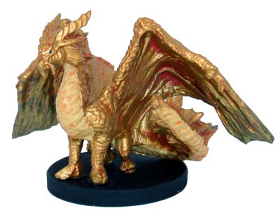 Monster Menagerie 2: #038 Gold Dragon Wyrmling (R) 