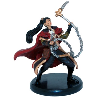 D&D Icons of the Realms: Monster Menagerie 3: #019a Human Bard (Chain Sickle) (U) 