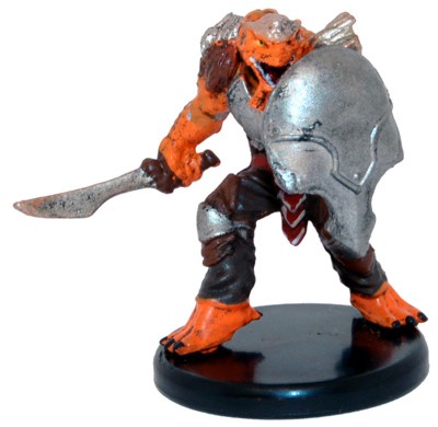 D&D Icons of the Realms: Monster Menagerie 3: #020a Dragonborn Fighter (Sword) (U) 