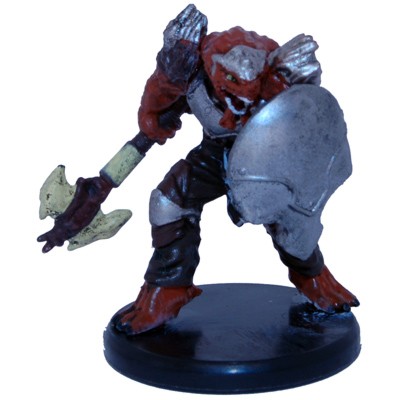 D&D Icons of the Realms: Monster Menagerie 3: #020b Dragonborn Fighter (Axe) (U) 