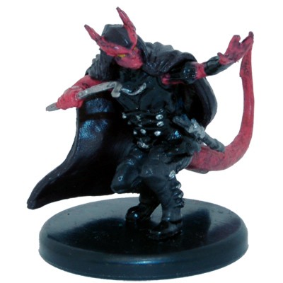 Monster Menagerie 3: #035b Tiefling Rogue (Black Cape) (R) 