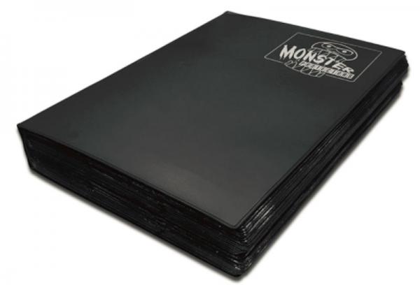 Monster Protectors: 18 Pocket Mega Binder- Black 