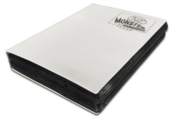 Monster Protectors: 18 Pocket Mega Binder- White 